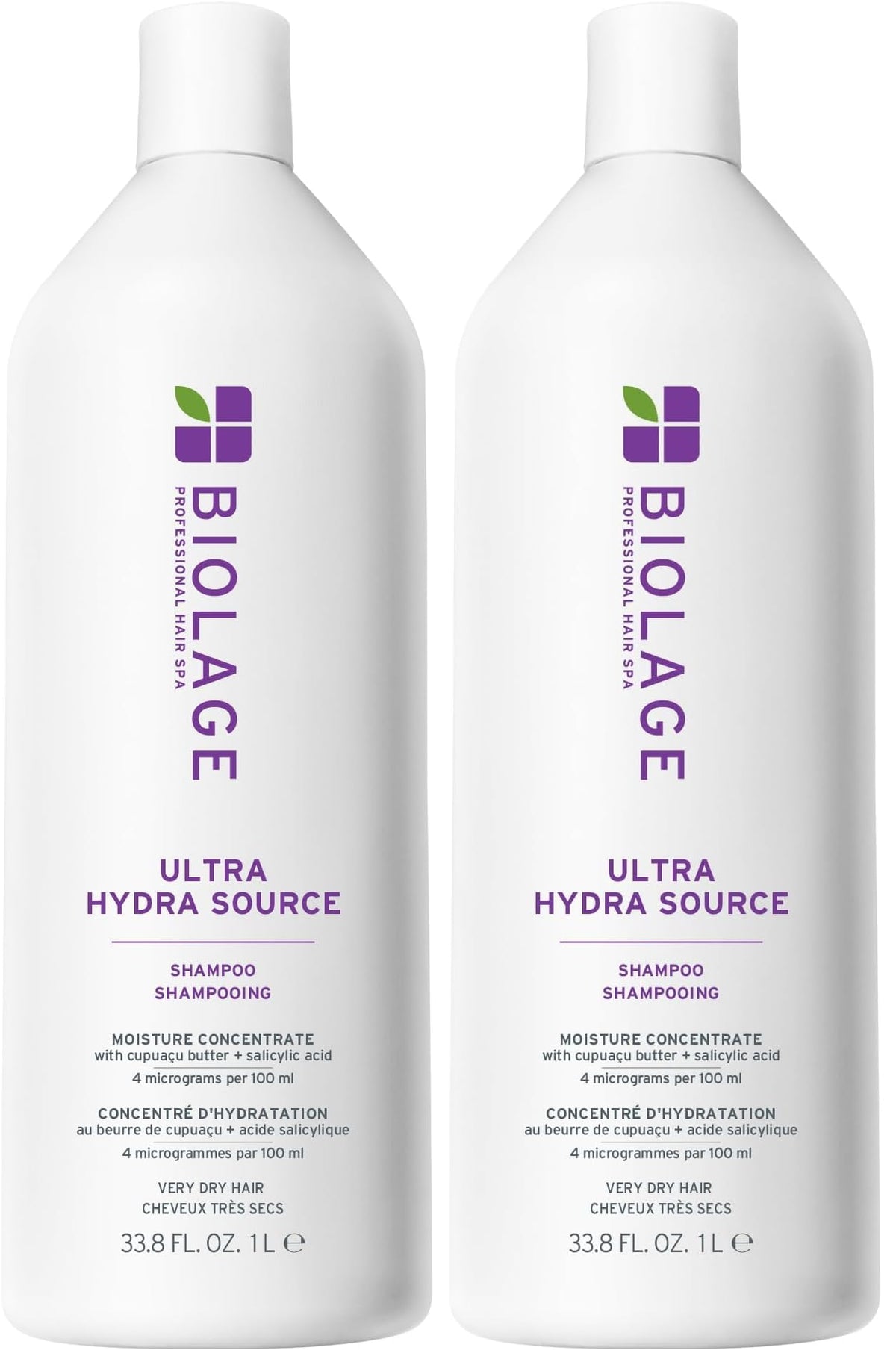 Biolage Ultra Hydra Source Shampoo - Deeply Moisturizes & Conditions Very Dry Hair, For Thick Hair