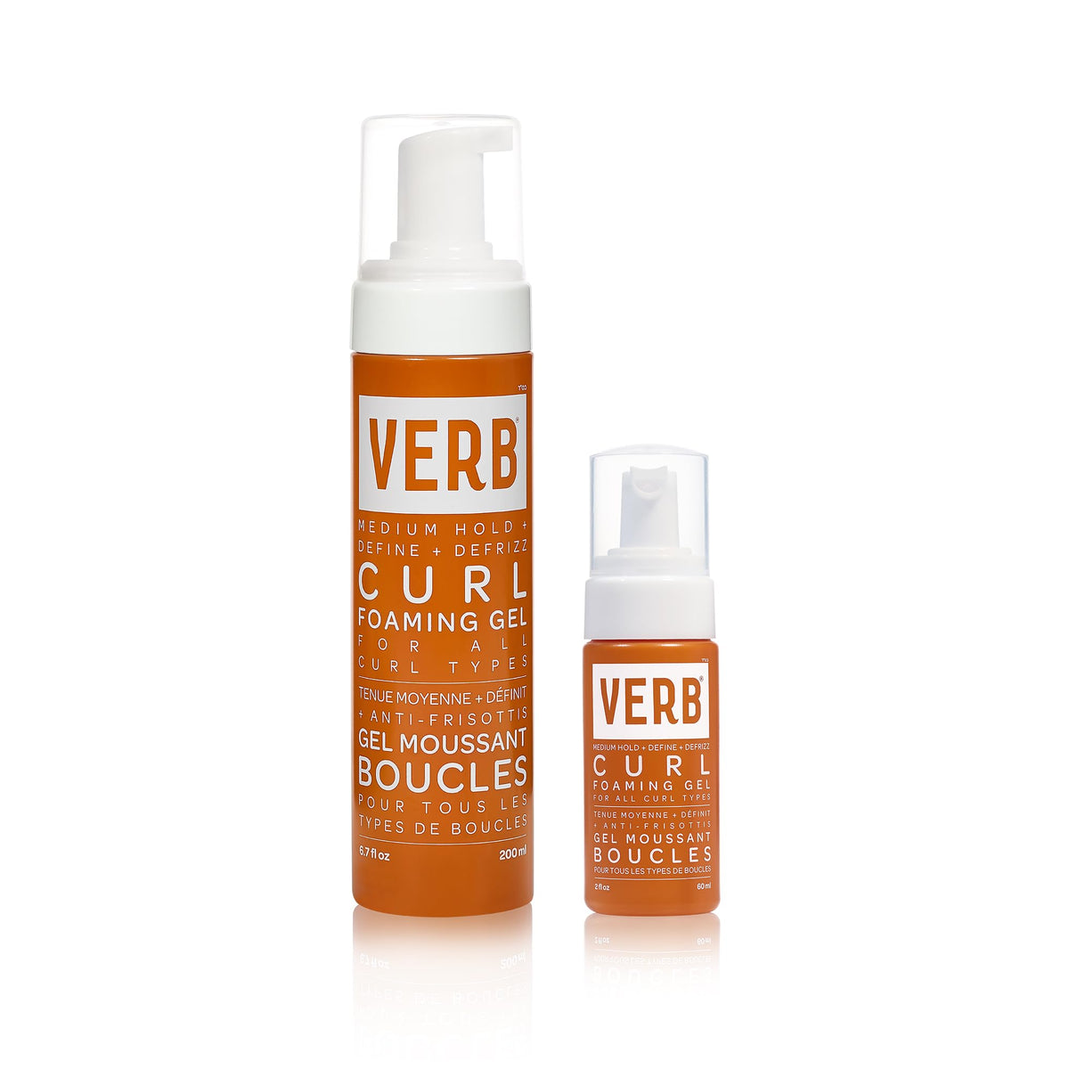 VERB Curl Foaming Gel | Frizz-Free + Crunch-Free + Medium Hold