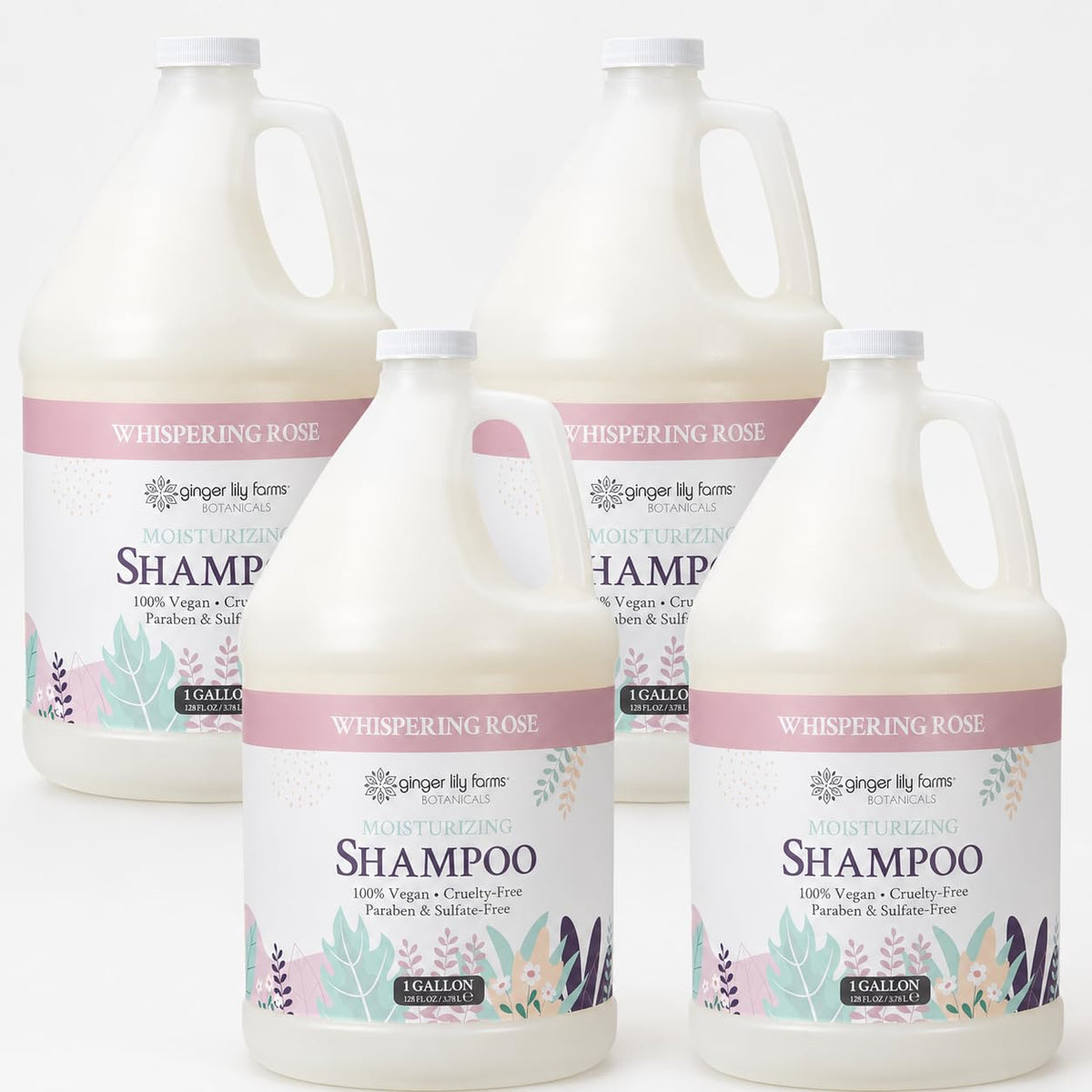 Ginger Lily Farms Botanicals Shampoo, 128oz, Island Tranquility