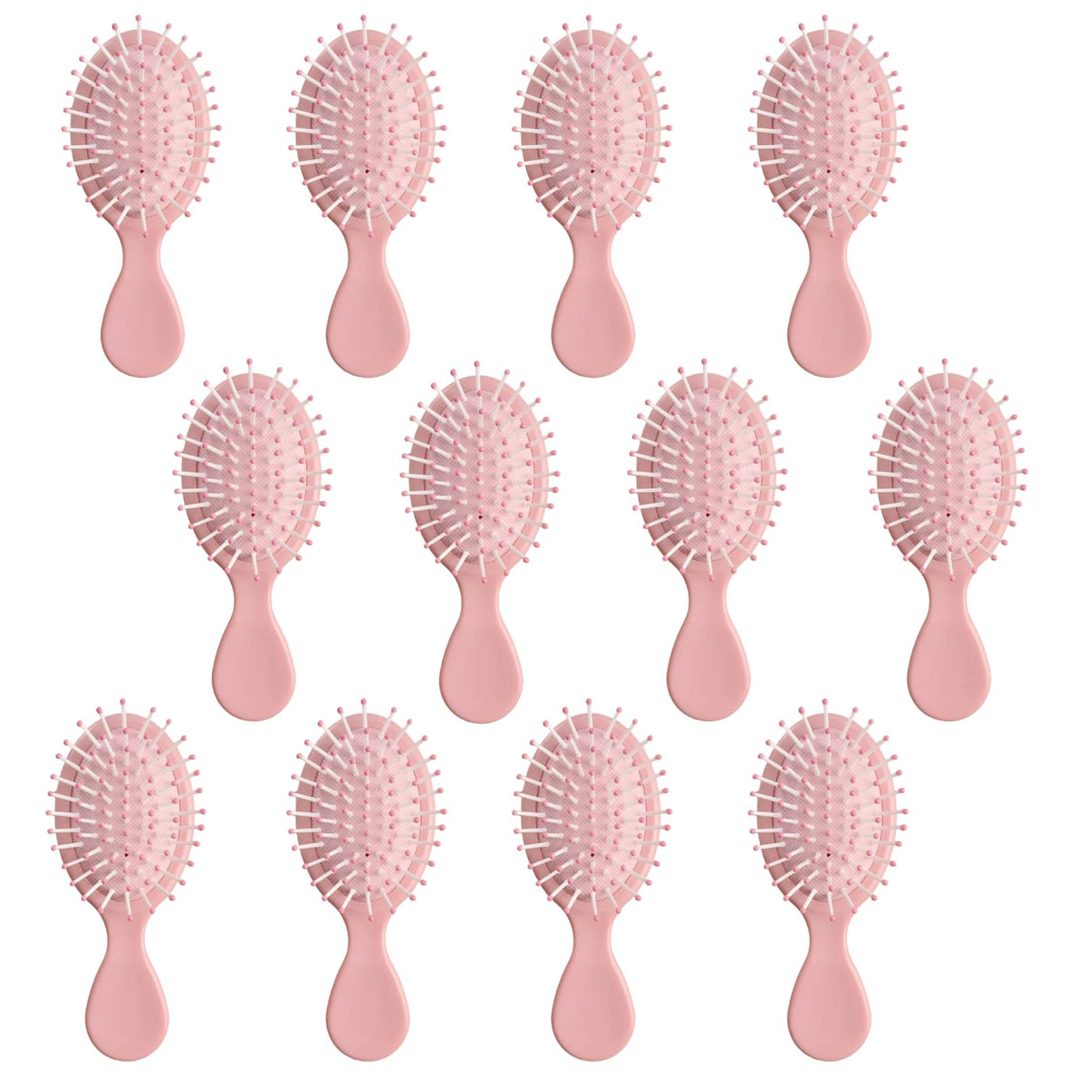 12 Pack Mini Hair Brush Bulk, Travel Hair Brush for All Hair Types