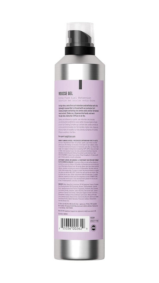AG Care Mousse Gel Extra-Firm Curl Retention, 10 Fl Oz