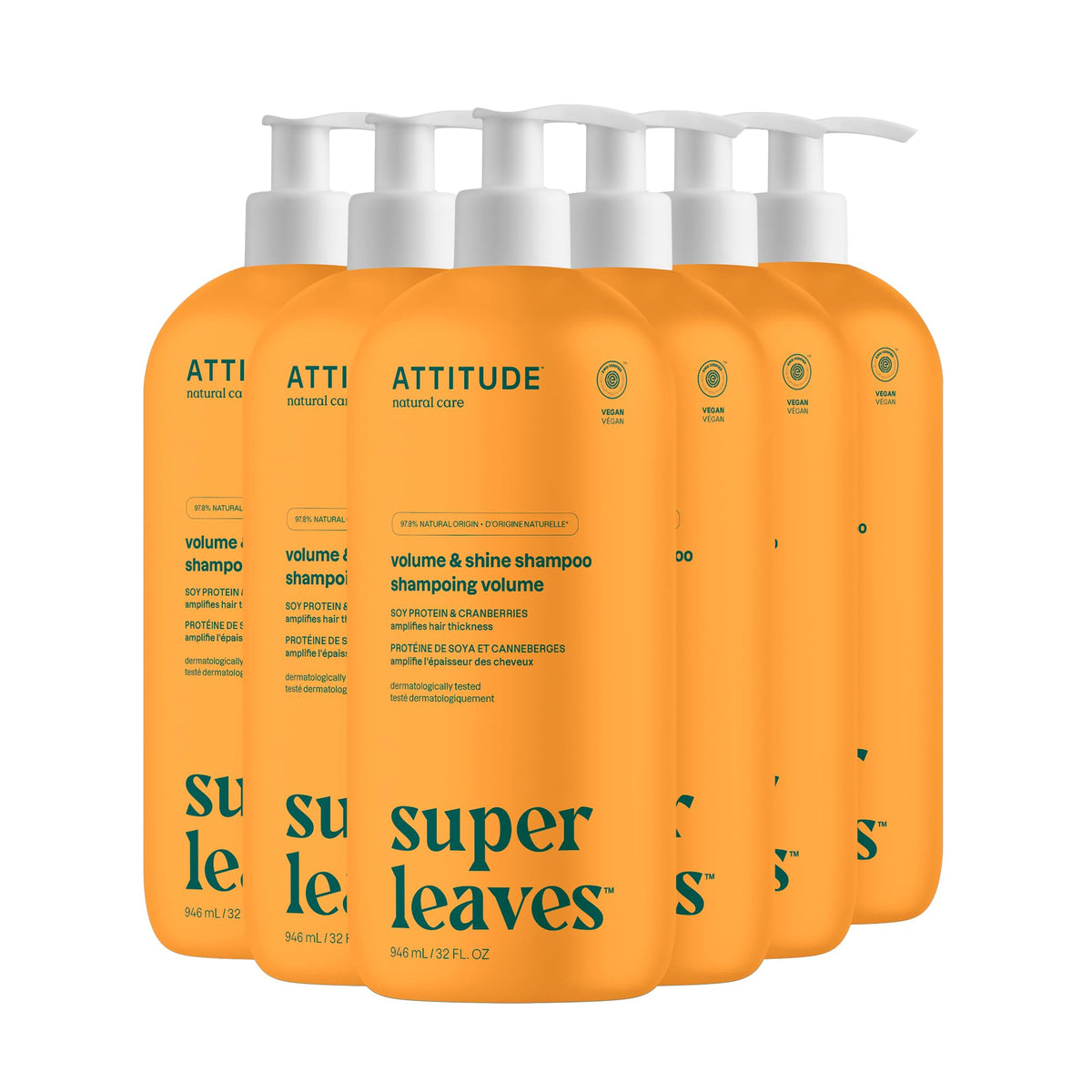 ATTITUDE Hydrating Shampoo for Very Dry Hair, EWG Verified, 32 Fl Oz