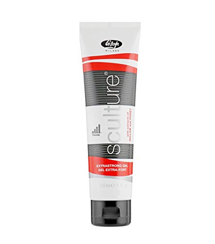 Lisap Sculture Shining Gel Mousse - Hair Mousse for wet look - Mousse for Curly Hair styling with Anti Frizz Hair effect, 10 fl oz