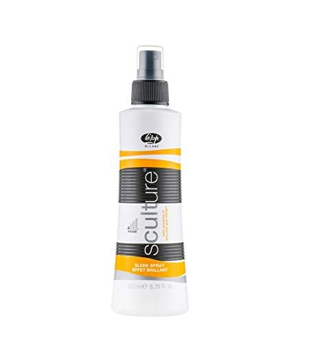 Lisap Sculture Shining Gel Mousse - Hair Mousse for wet look - Mousse for Curly Hair styling with Anti Frizz Hair effect, 10 fl oz