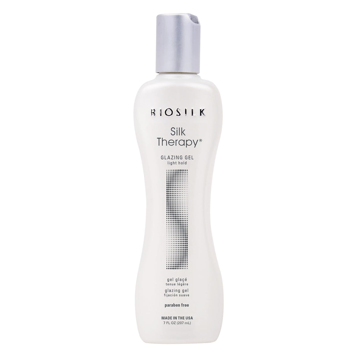 BioSilk Silk Therapy Glazing Gel, Light-Hold Styling Gel, 7 Oz