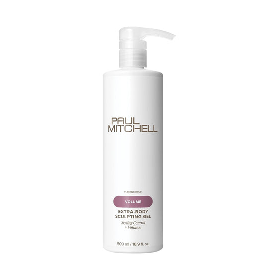 Paul Mitchell Extra-Body Sculpting Gel, Adds Fullness + Styling Control, For Fine Hair