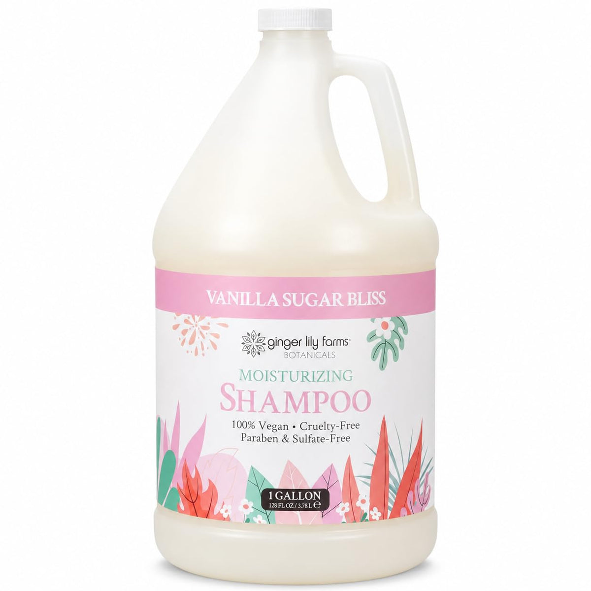 Ginger Lily Farms Botanicals Shampoo, 128oz, Island Tranquility