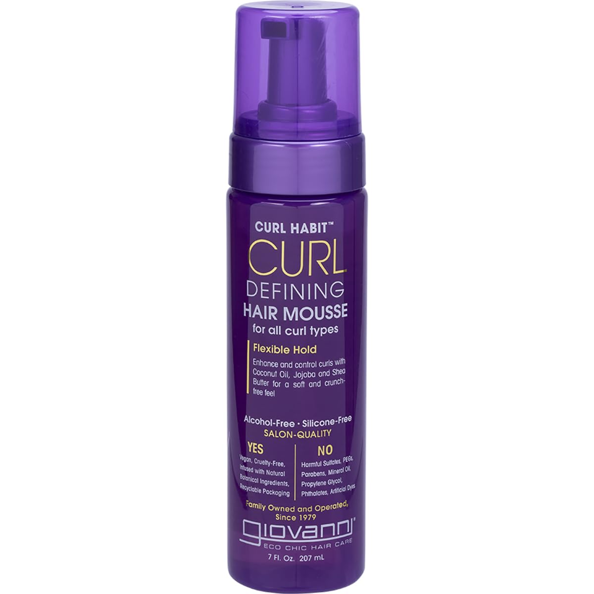 GIOVANNI 2Chic Ultra Volume Mousse for Fine & Thin Hair, 7 fl oz (Pack of 1)