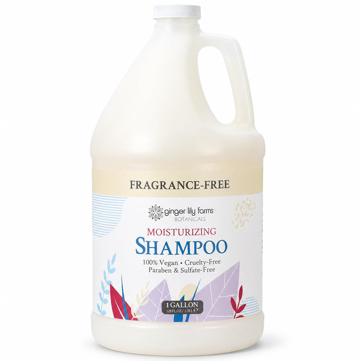 Ginger Lily Farms Botanicals Shampoo, 128oz, Island Tranquility