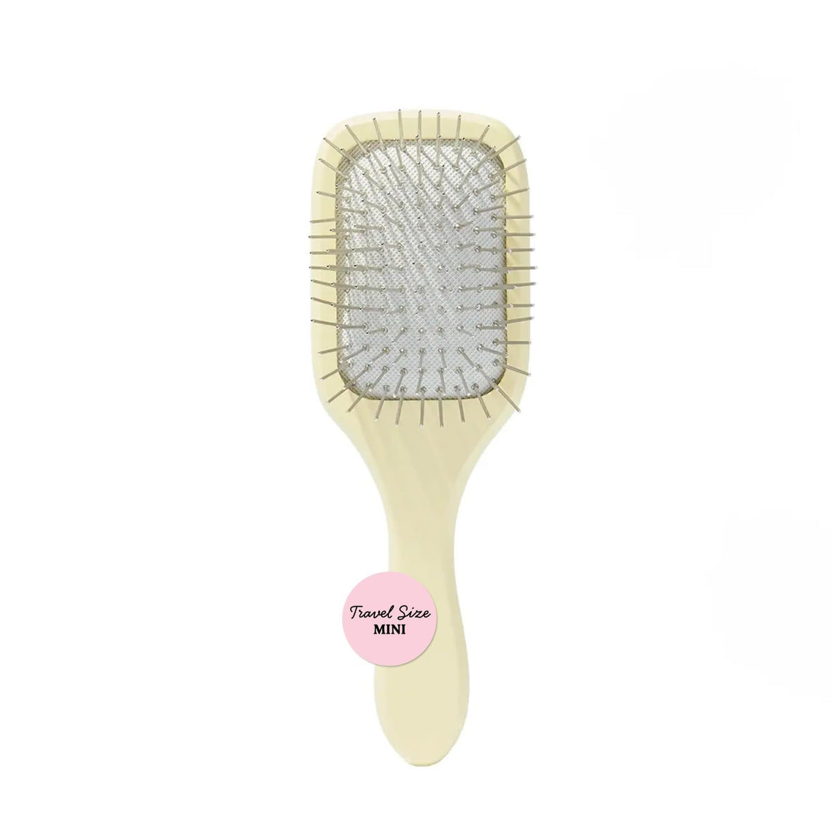 Mane Ready or Knot Mini Detangling Hair Brush - Anti-Static Hair Brush with Durable Metal Bristles for a Gentle Scalp Massage - Smooths Hair for a Frizz-Free Finish