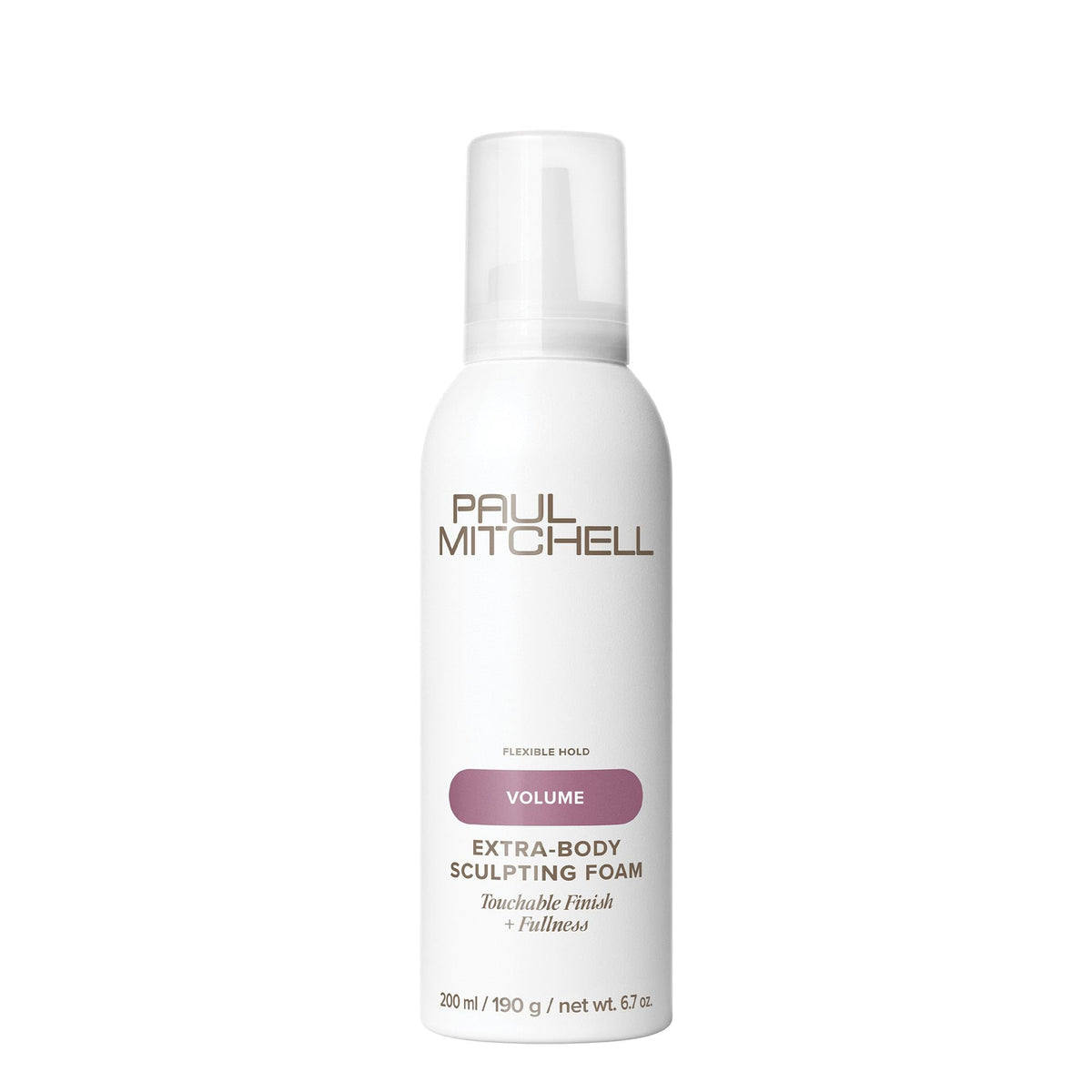 Paul Mitchell Extra-Body Sculpting Foam, Adds Fullness, Touchable Finish, For Fine Hair