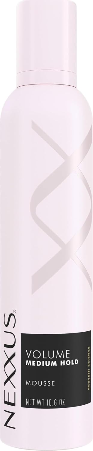 Nexxus Styling Volume Hair Mousse for Medium Hold, 10.6 oz