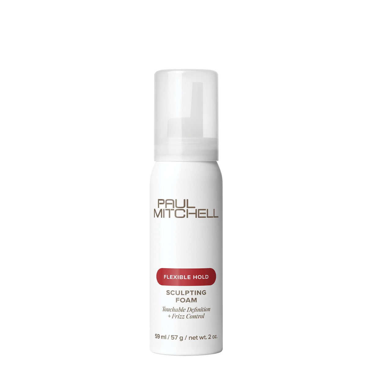 Paul Mitchell Sculpting Foam, Touchable, Flexible Hold + Frizz Control, For All Hair Types
