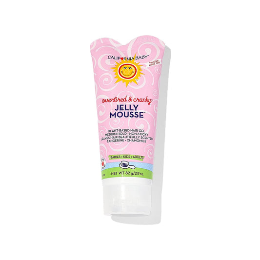 California Baby Overtired & Cranky Hair Gel for Kids | 100% Plant-Based Baby Hair Gel | Medium-Hold | Hypoallergenic | 82 g / 2.9 oz.
