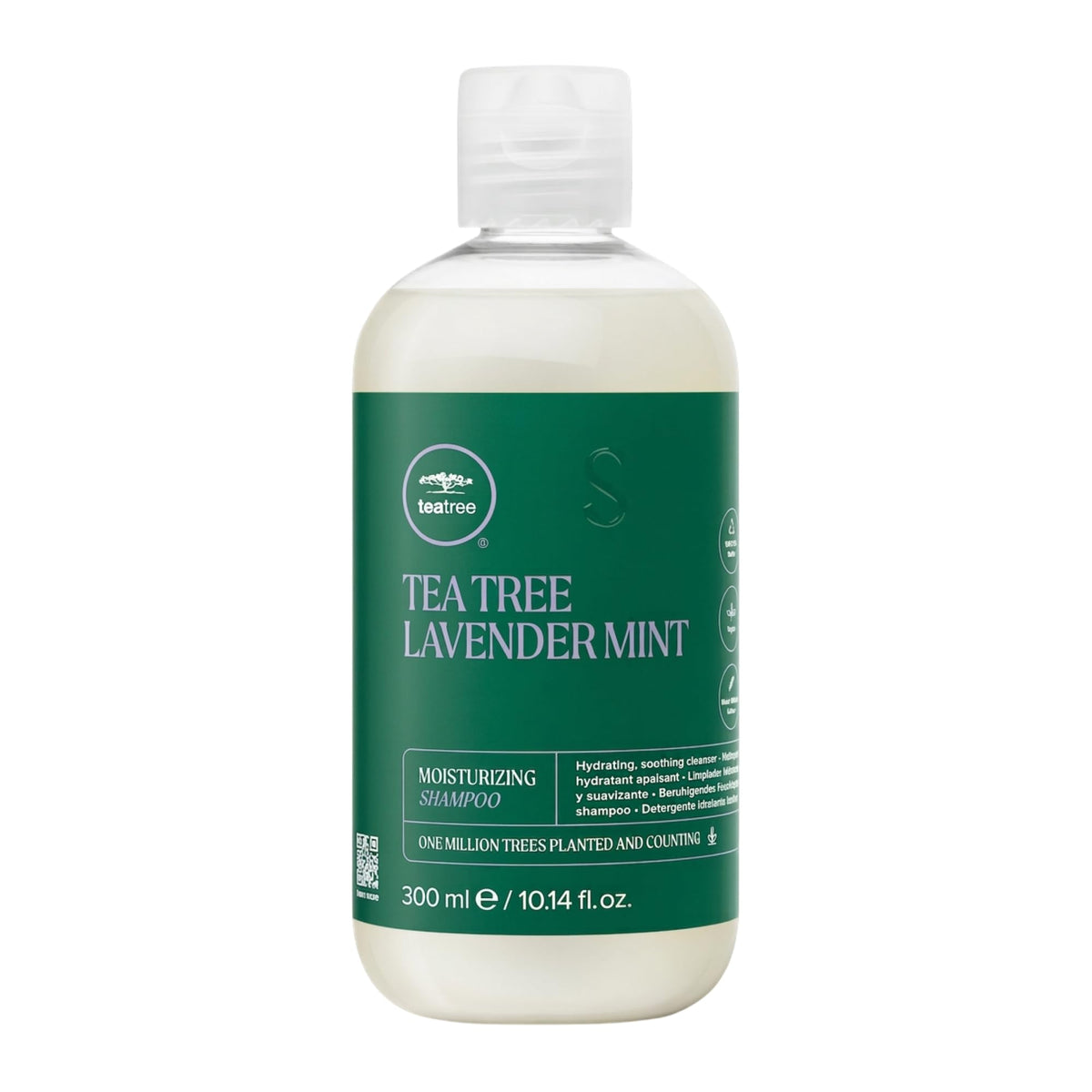 Tea Tree Lavender Mint Moisturizing Shampoo, Hydrates + Soothes, For Coarse + Dry Hair
