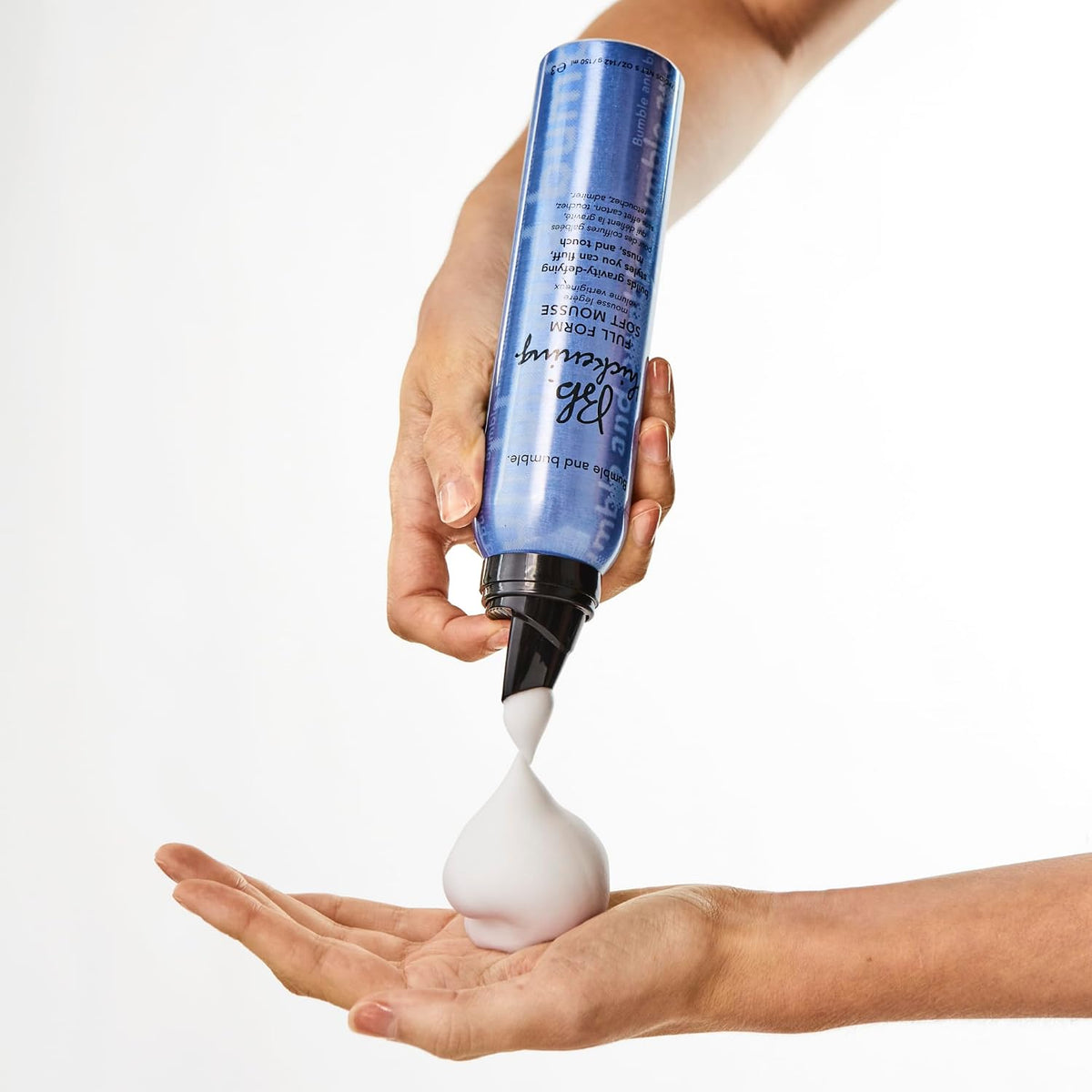 Bumble and bumble. Thickening Full Form Soft Hair Mousse | Volumizing Hair Mousse Adds Heat Protection and Soft Hold | Anti Frizz | For Fine to Medium Straight, Wavy Hair Types, 5 Ounce
