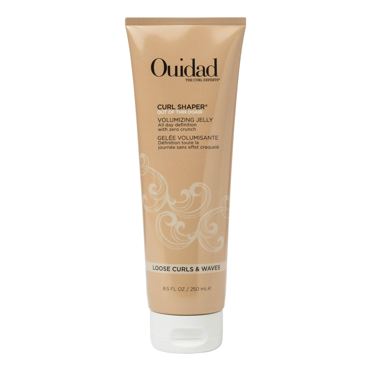 Ouidad Curl Shaper Out Of Thin (H) Air Volumizing Jelly Hair Styling Gel – Lightweight Curl Enhancer for Loose Curls & Waves, Soft Hold with No Crunch, Sulfate-Free & Mineral Oil Free