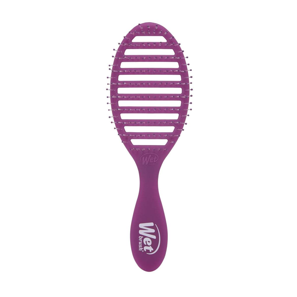 Wet Brush Speed Dry Hair Brush - Watermark (Color Wash) - Vented Design and Ultra Soft HeatFlex Bristles Are Blow Dry Safe With Ergonomic Handle Manages Tangle and Uncontrollable Hair - Pain-Free