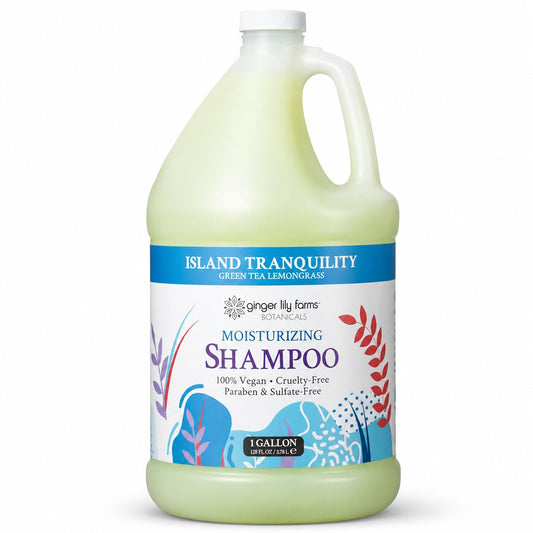 Ginger Lily Farms Botanicals Shampoo, 128oz, Island Tranquility
