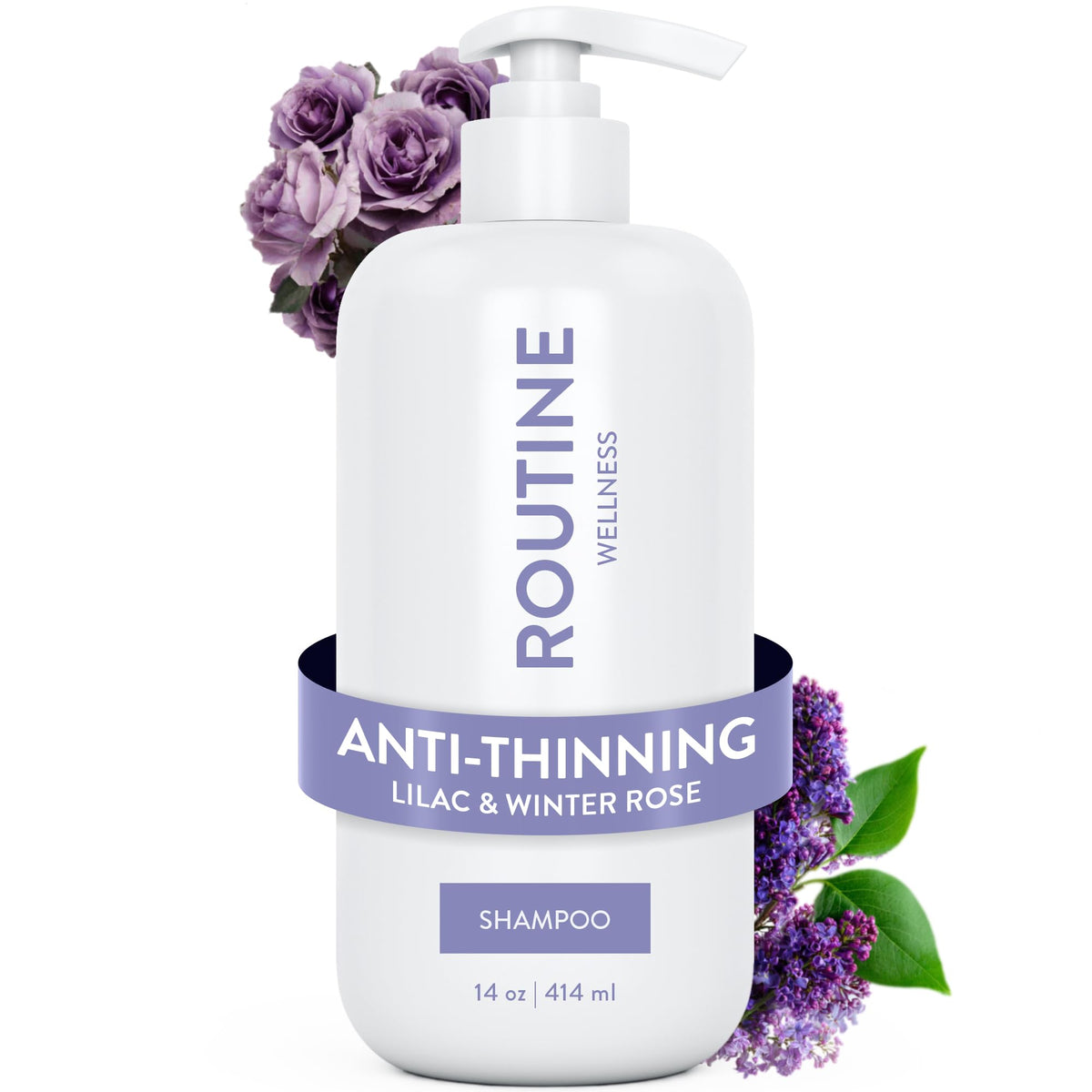Routine Wellness Anti-Thinning Volumizing Shampoo - Lavender & Cedar