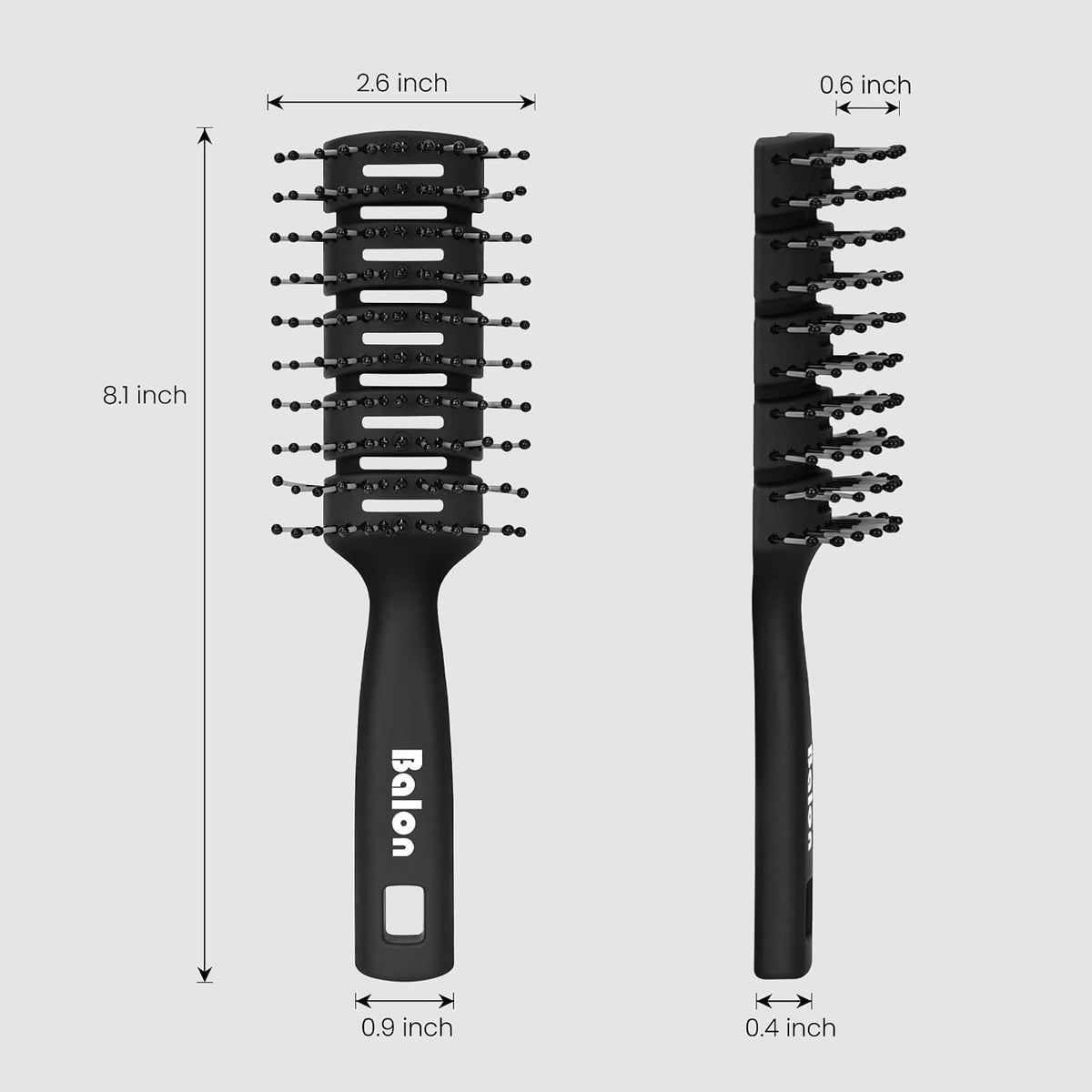 Hair Brush for Men and Women, Pain-Free Speed Dry Detangling Brush