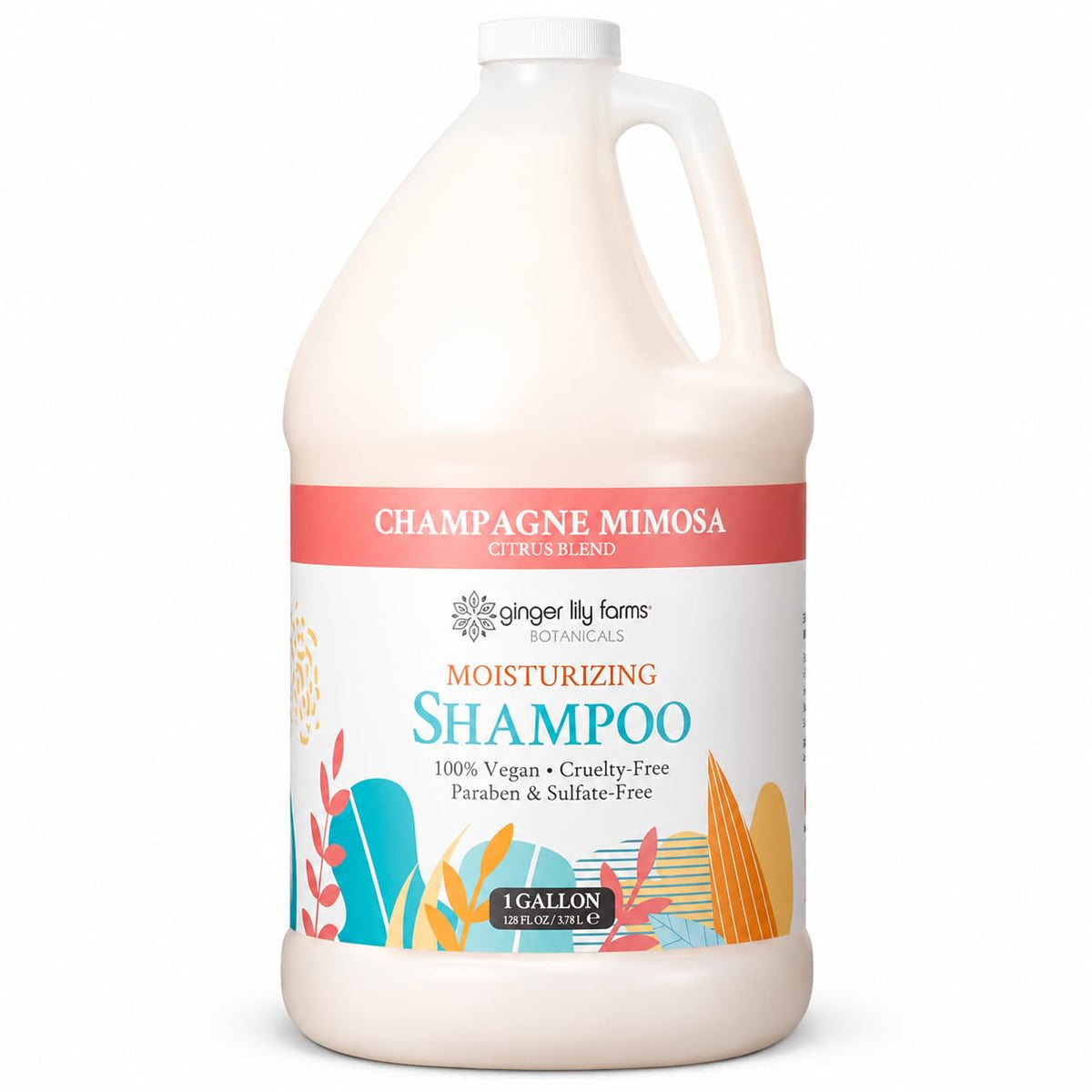 Ginger Lily Farms Botanicals Shampoo, 128oz, Island Tranquility
