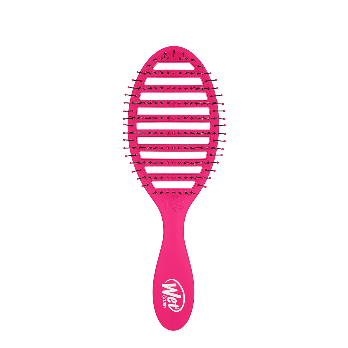 Wet Brush Speed Dry Hair Brush, Amazon Exclusive Aqua, Vented Design & Soft HeatFlex Bristles, Blow Dry Safe, Ergonomic Handle Manages Tangles & Uncontrollable Strands, Pain-Free Hair Accessories