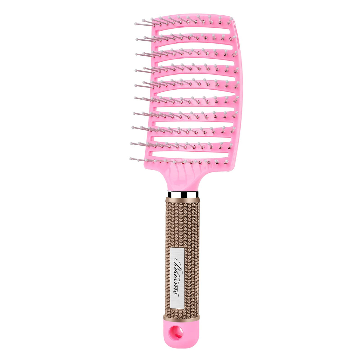 Hair Brush, Curved Vented Detangler Brush Faster Blow Drying for Women, Men