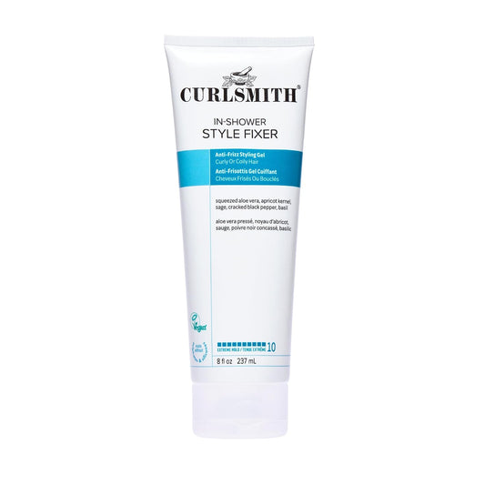 CURLSMITH In-Shower Style Fixer Strong Hold Gel for Curls (8 oz)