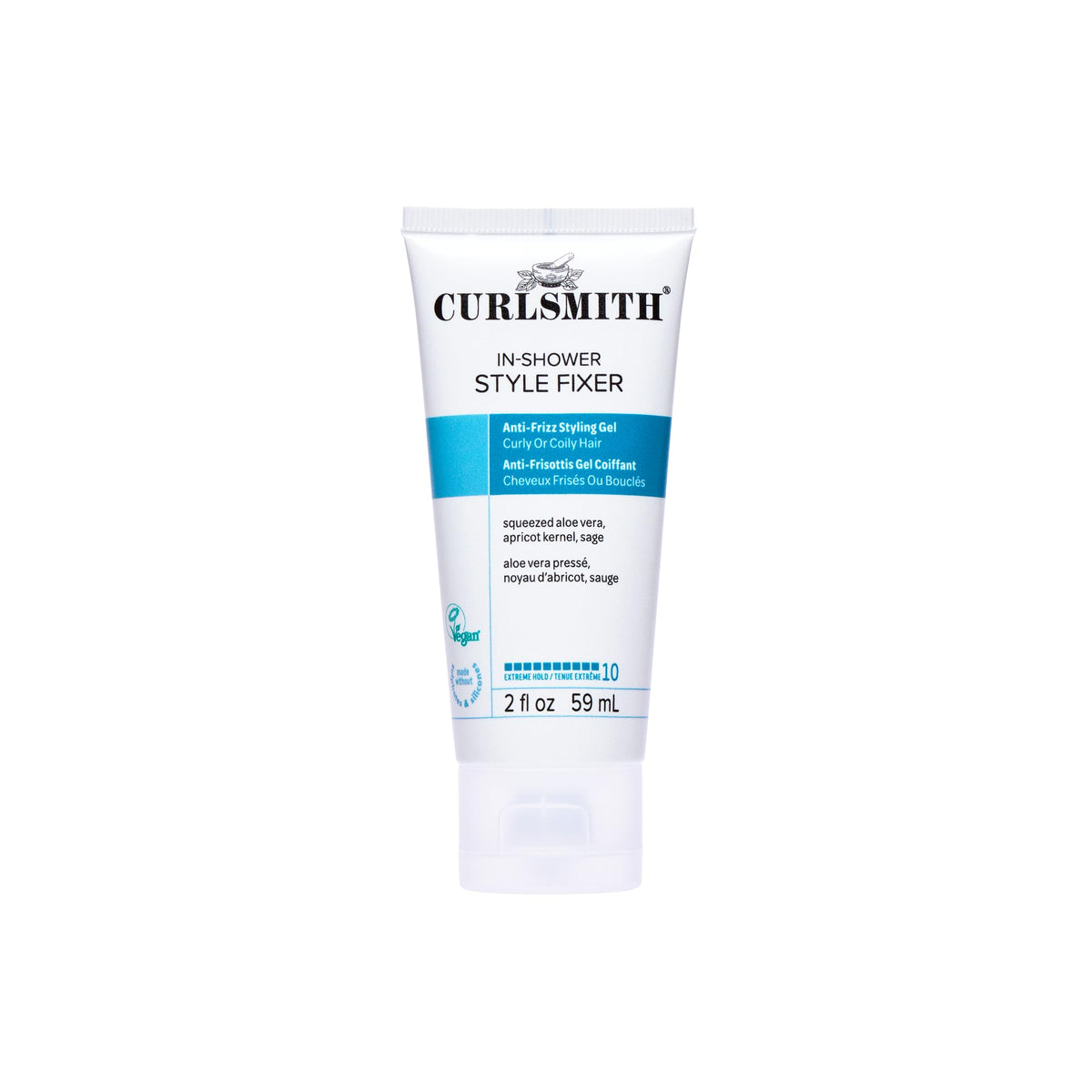CURLSMITH In-Shower Style Fixer Strong Hold Gel for Curls (8 oz)
