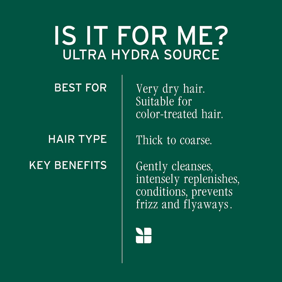 Biolage Ultra Hydra Source Shampoo - Deeply Moisturizes & Conditions Very Dry Hair, For Thick Hair