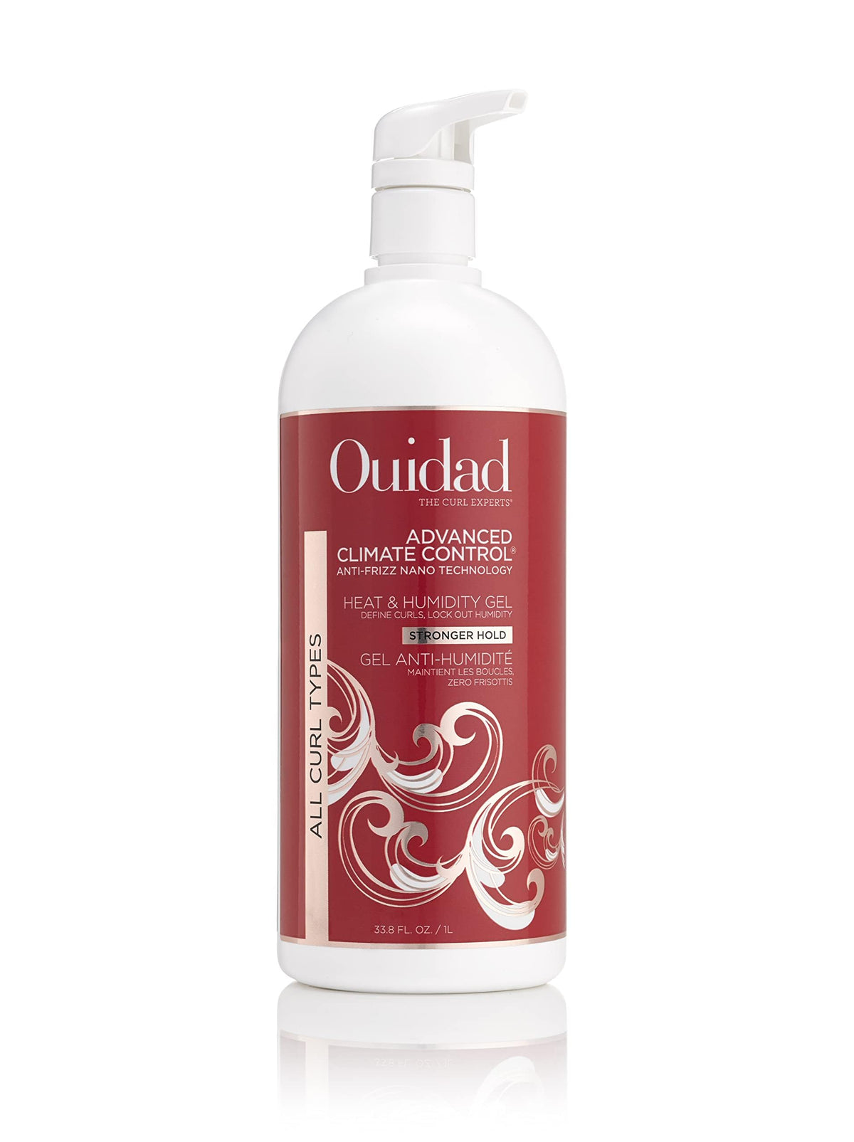 Ouidad Advanced Climate Control Heat & Humidity Curl Gel, Stronger Hold