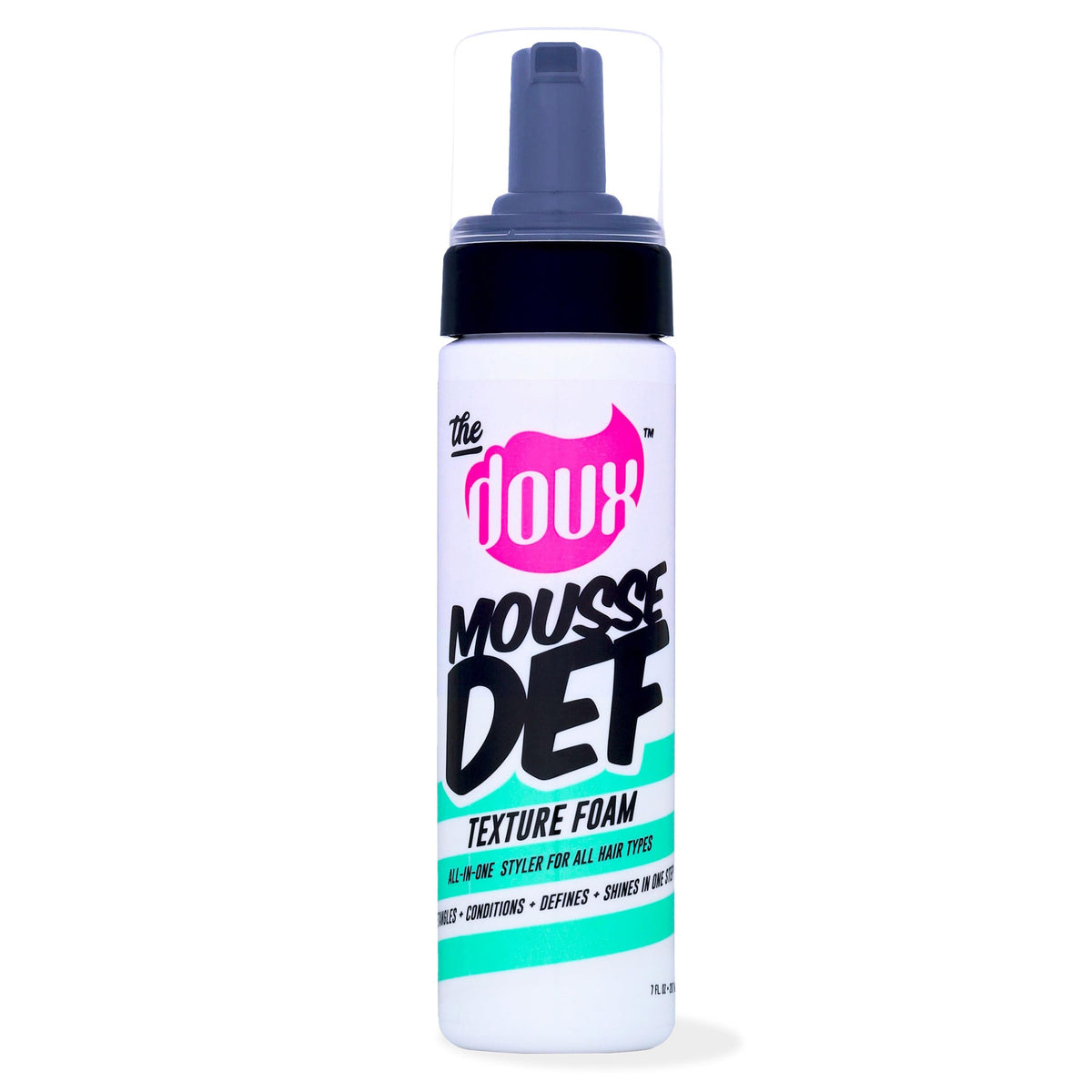The Doux MOUSSE DEF Texture Foam, Multi-Use Styling Mousse, 7 oz