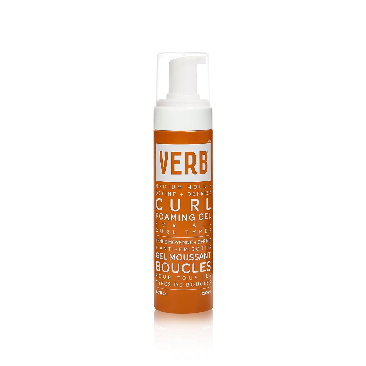 VERB Curl Foaming Gel | Frizz-Free + Crunch-Free + Medium Hold