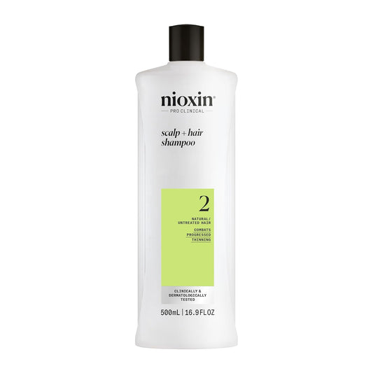 NIOXIN System 2 | Scalp Care | Shampoo | Hair Thickening | For Natural Hair