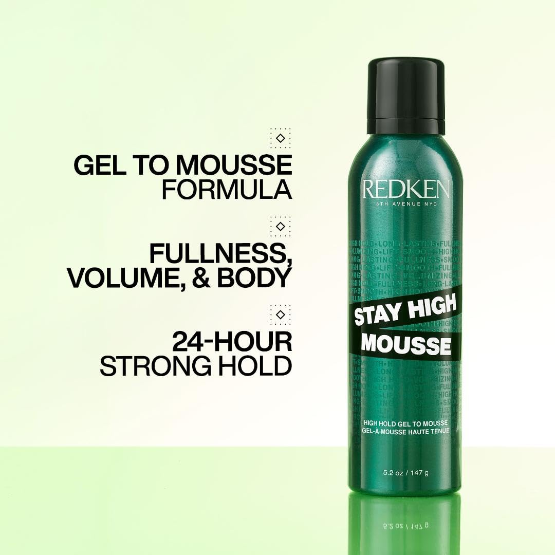 Redken Stay High Volumizing Mousse – For Fine Hair