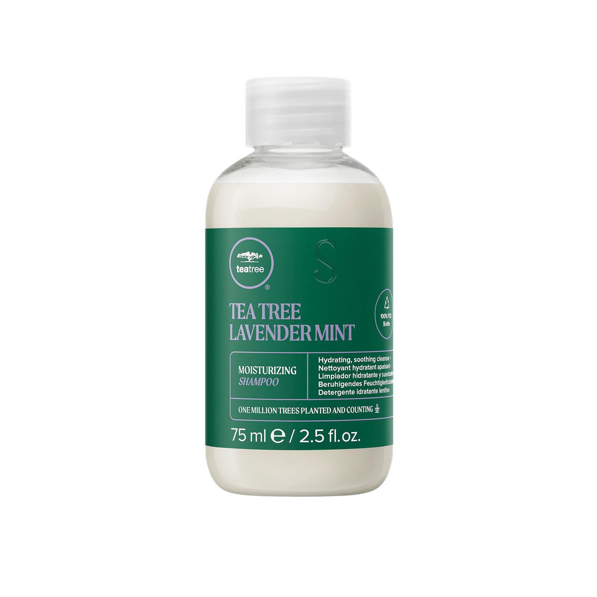 Tea Tree Lavender Mint Moisturizing Shampoo, Hydrates + Soothes, For Coarse + Dry Hair