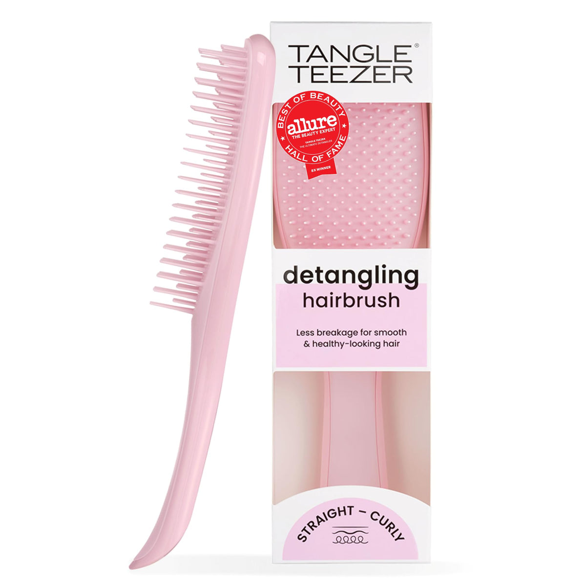Tangle Teezer Ultimate Detangler Brush, Straight to Wavy, Denim Blues