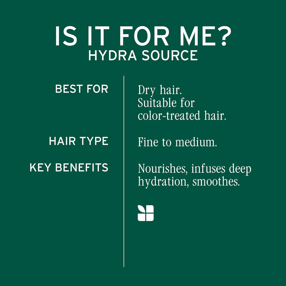 Biolage Hydra Source Shampoo – For Dry Hair