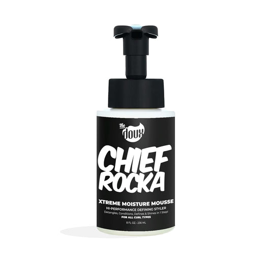 The Doux CHIEF ROCKA Xtreme Moisture Mousse, Curl Defining Foam, 8 oz