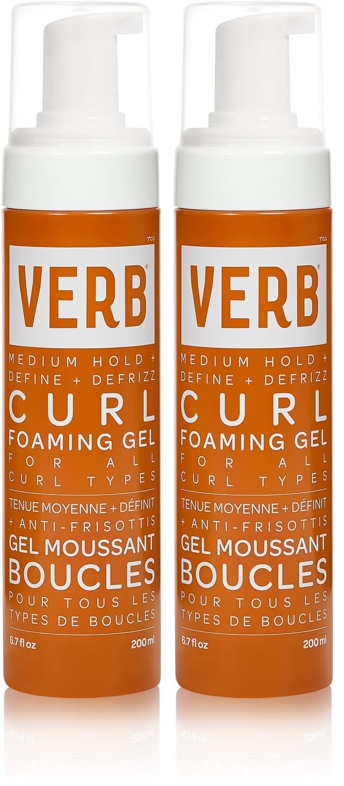 VERB Curl Foaming Gel | Frizz-Free + Crunch-Free + Medium Hold
