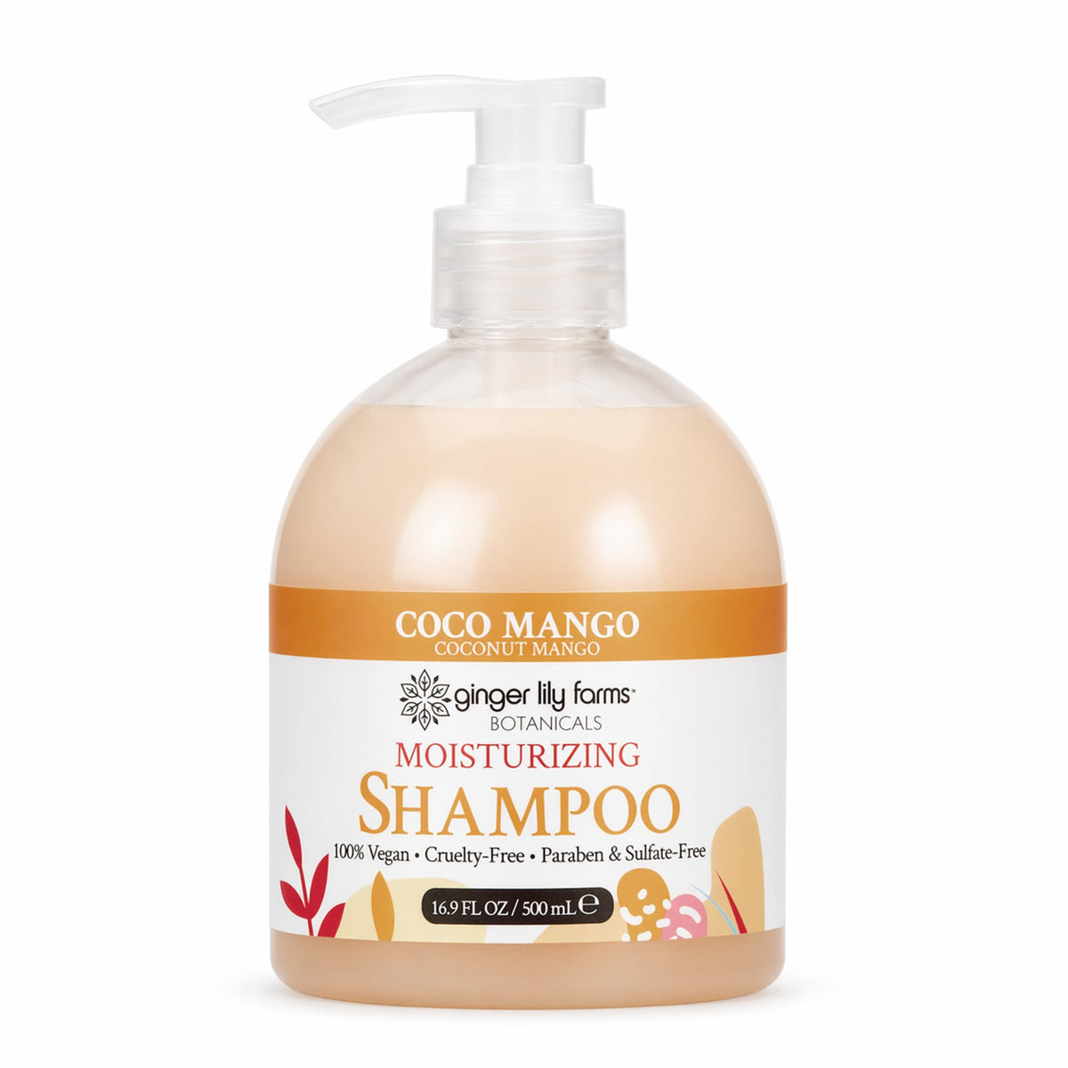 Ginger Lily Farms Botanicals Shampoo, 128oz, Island Tranquility