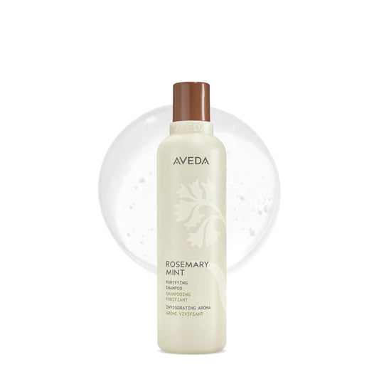 Aveda Rosemary Mint Purifying Shampoo | Clarifying Shampoo | Gently Removes Buildup, Adds Shine | For Normal to Oily Hair, Fine to Medium Hair Types | Invigorating Aroma| 97% Naturally Derived*