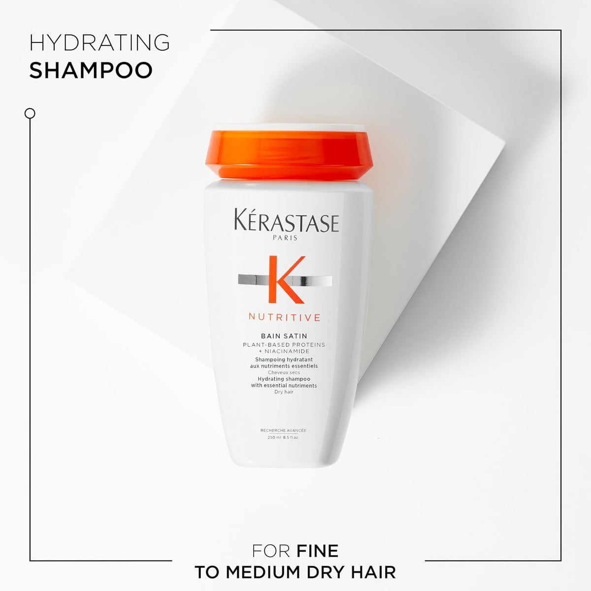 Kérastase Nutritive Bain Satin Shampoo – For Fine to Medium Dry Hair