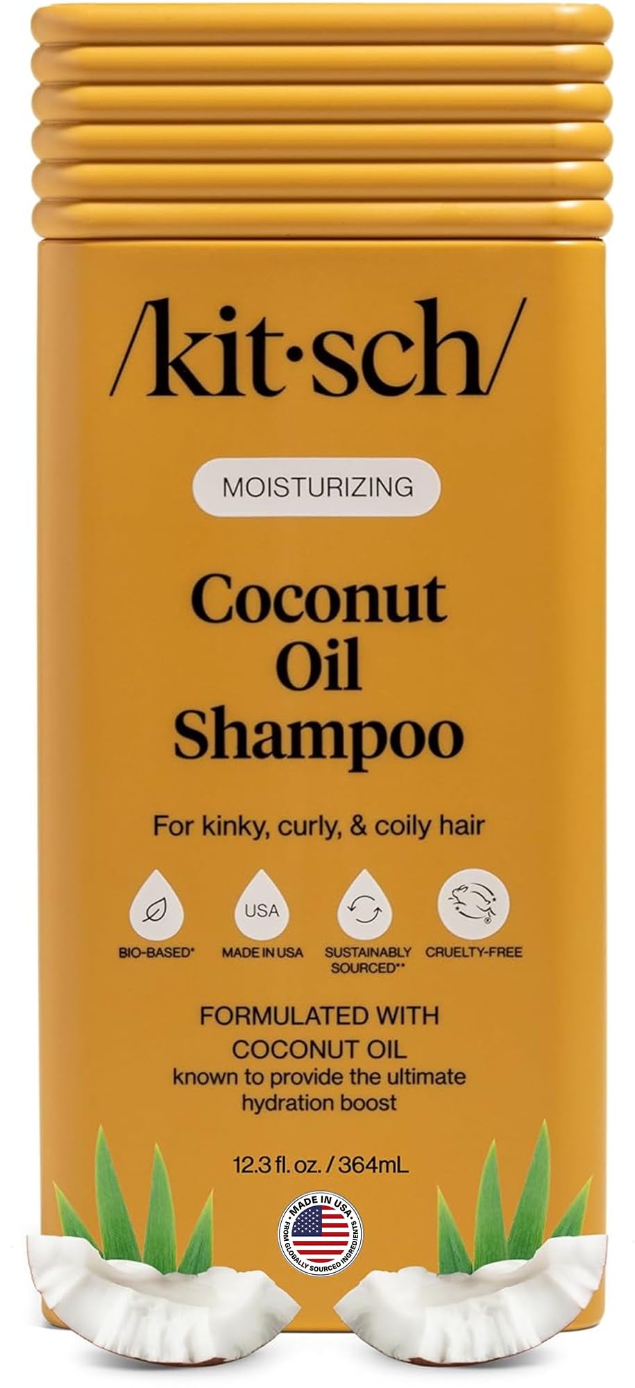 Kitsch Rosemary & Biotin Shampoo for Hair Growth – Made in USA, 12.3 oz