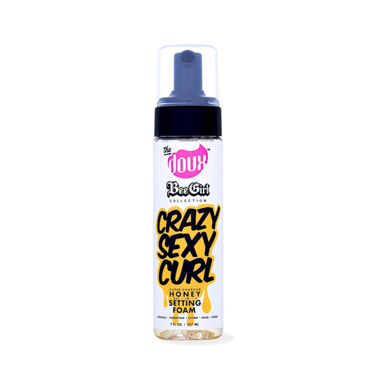 The Doux CRAZYSEXYCURL Honey Setting Foam, Styling Mousse, 7 oz
