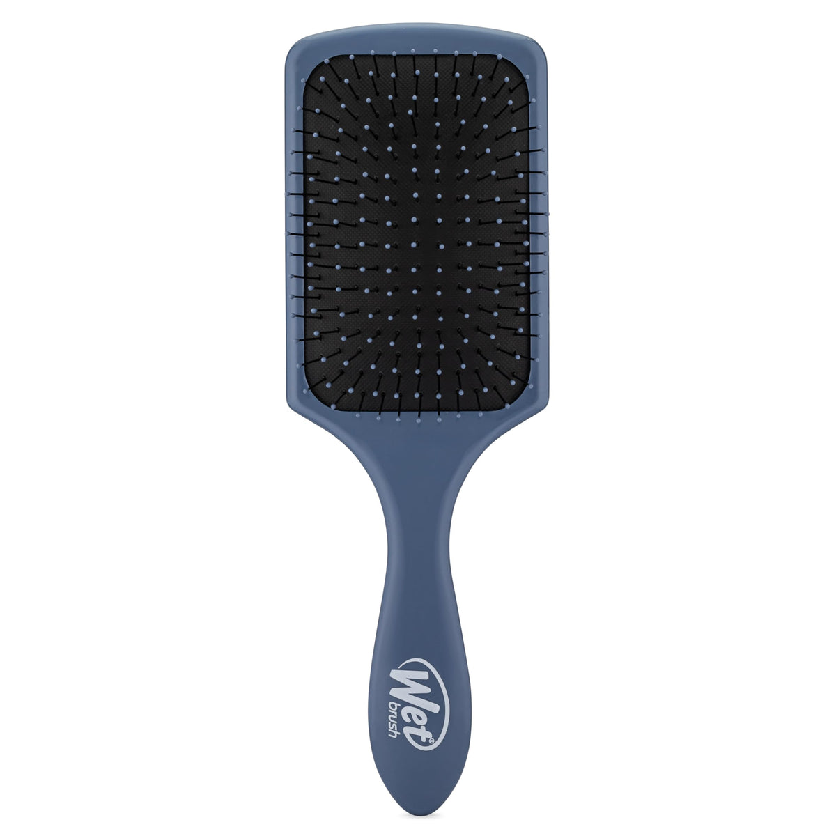 Wet Brush Paddle Detangler Hair Brush, Black Frost - Ultra-Soft IntelliFlex Detangling Bristles with AquaVent Design - Spread Hair Treatments Evenly - Glides Through Tangles For All Hair Types