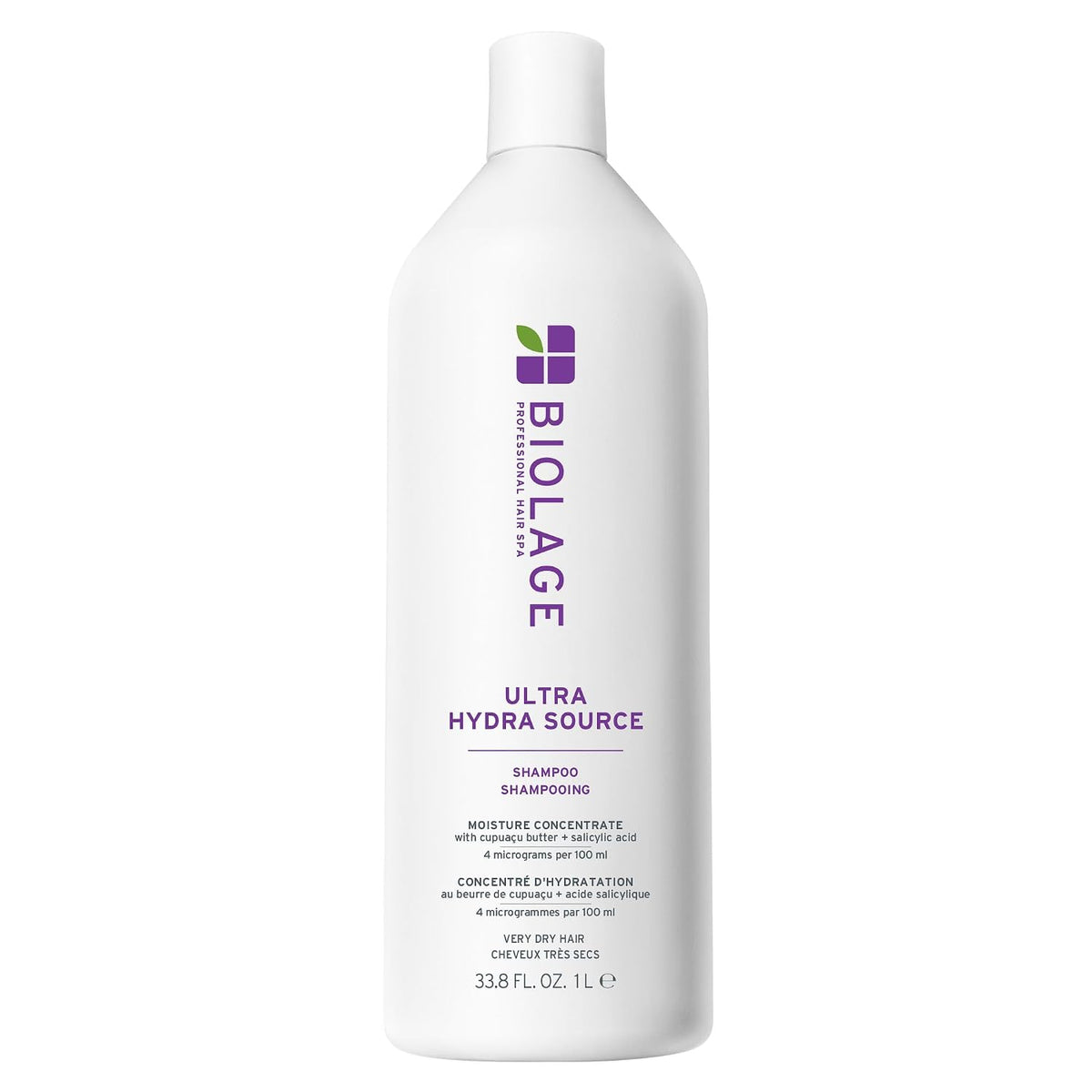 Biolage Ultra Hydra Source Shampoo - Deeply Moisturizes & Conditions Very Dry Hair, For Thick Hair