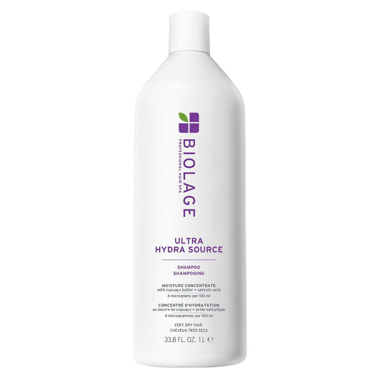 Biolage Ultra Hydra Source Shampoo - Deeply Moisturizes & Conditions Very Dry Hair, For Thick Hair