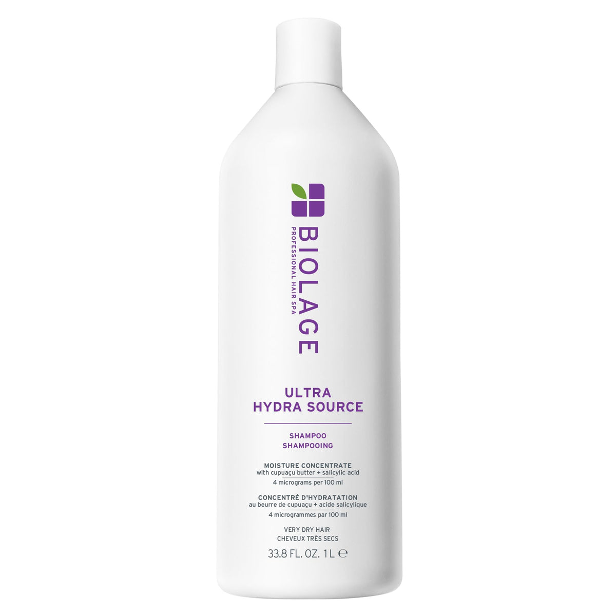 Biolage Ultra Hydra Source Shampoo - Deeply Moisturizes & Conditions Very Dry Hair, For Thick Hair